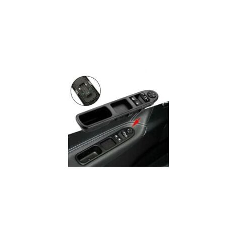 Interrupteur de commande de fenêtre électrique 6554.QC côté conducteur pour Peugeot 207 Citroën C3- Keyoung