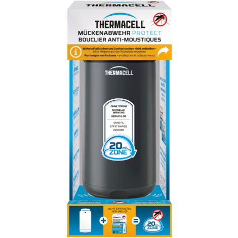 Thermacell Mückenabwehr Protect, Graphit, ohne Wirkstoff - Mückenschutz Standgerät (1/5)
