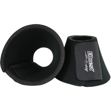 EQuest Hufglocke Neopren, 2er Set, schwarz - XL - Full Extra (1/3)