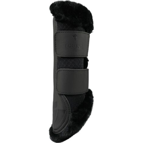 EQuest Air Flow Mesh Gamasche 2.0, 2er Set, schwarz, M / Cob - Beinschutz für Pferde
