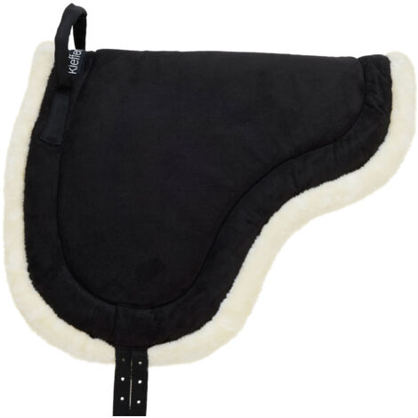 Kieffer Passion Reitkissen FLUFFY PAD, schwarz/natur - Reitpad für Ponys