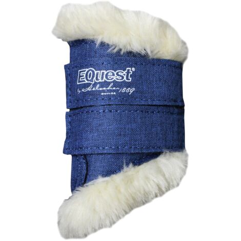 EQuest Softgamasche speziell für Shetty, 2er Set - Navy (1/2)