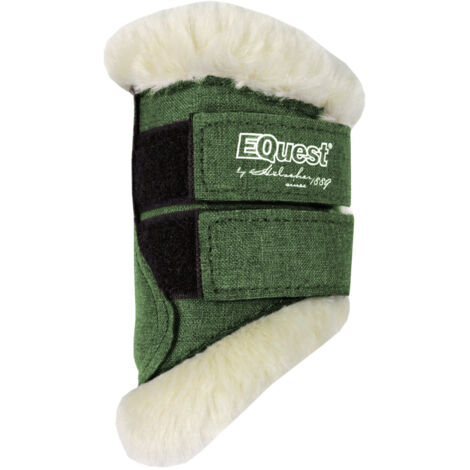 EQuest Softgamasche speziell für Shetty, 2er Set - Bottle Green (1/2)