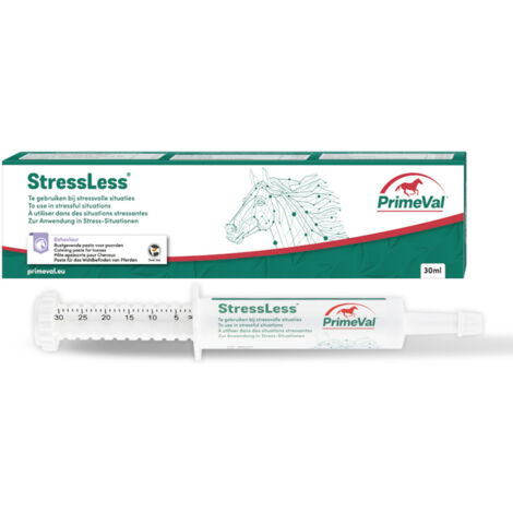 PrimeVal Stressless Paste für Pferde - beruhigendes Ergänzungsfuttermittel für Stress-Situationen - 30 ml (1/5)