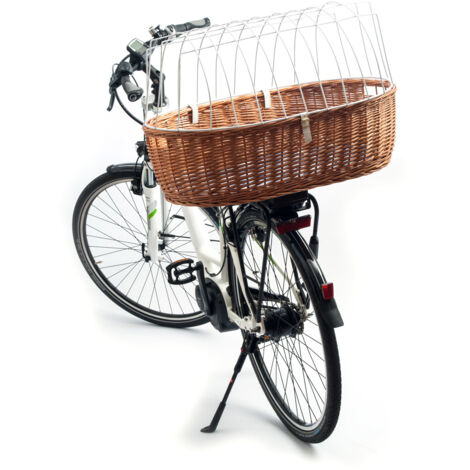 Aumüller Fahrrad-Transportkorb für Hunde, L: 72 cm - Gepäckträgermontage