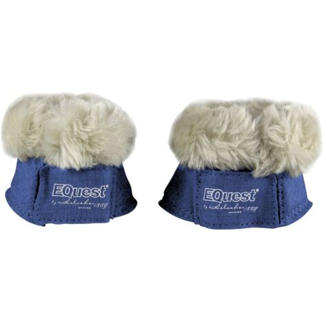 EQuest Hufglocke Melange speziell für Mini-Shettys, 2er Set - Navy (1/3)