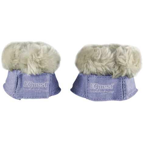 EQuest Hufglocke Melange speziell für Mini-Shettys, 2er Set - Light Blue (1/3)