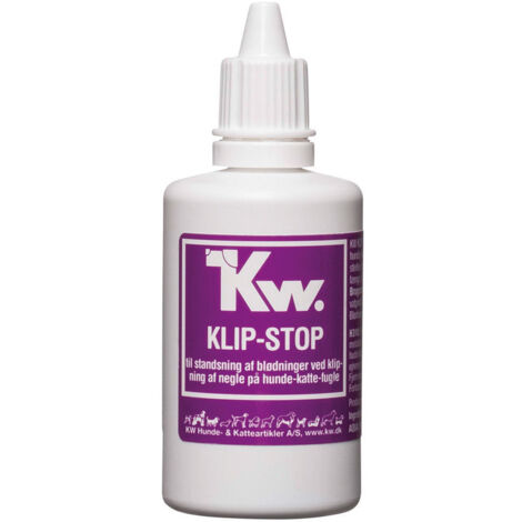 KW Klip-Stop 50 ml - Zum Stillen von Blutungen beim Krallenschneiden für Hunde, Katzen, Vögel