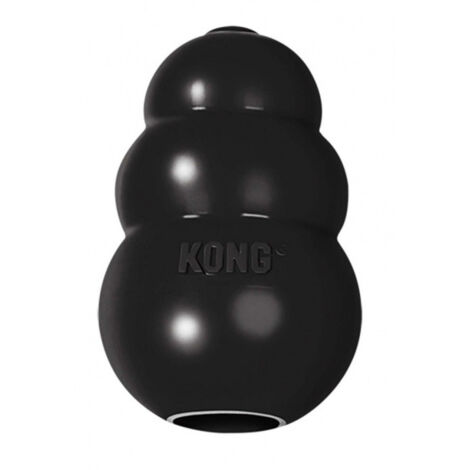 KONG Extreme L, schwarz - Kauspielzeug aus Naturkautschuk für Hunde