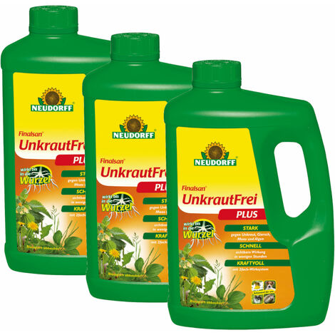 Neudorff Finalsan UnkrautFrei Plus - 3x 2 Liter
