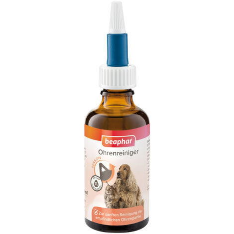 Beaphar Sensitiv Ohrenreiniger 50 ml Ohrenpflege für Hunde Katzen (1/4)