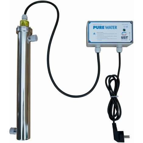 PURE 1.0 - 16W - UVC Anlage zur Wasseraufbereitung - 230VAC Steckernetzteil (1/4)