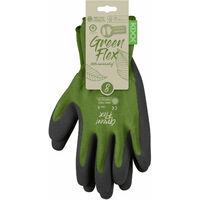 KIXX Green Flex Handschuhe für die Gartenarbeit - Grün/Dunkelgrün - Größe 11