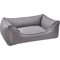 Aumüller Hundesofa Basic Line, Grau - 80 cm