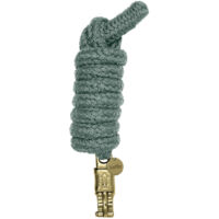 Kieffer Führstrick für Pferde, Satin Shine, 2 m - Panikhaken, Mint