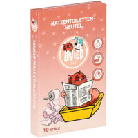 Lov&Ed Katzentoilettenbeutel, 10 Stück Beutel für Katzentoiletten