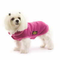 Fashion Dog Fleece-Hundemantel - Fuchsia - 55 cm
