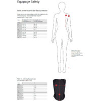 Equipage Rückenprotector Basic - Sicherheitsweste - S