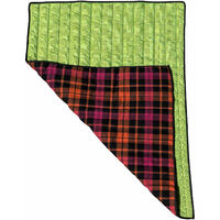 Fashion Dog Double-Face Hundedecke - 100 x 70 cm - Yellow Tartan