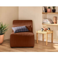 Onyx - sessel ohne armlehnen - cord - terrakotta