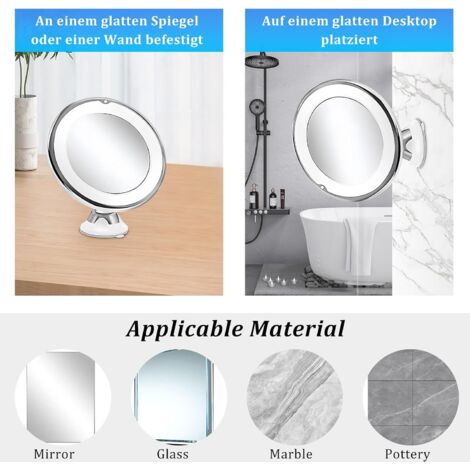 Miglior Specchio Trucco Da Parete Con Luci (2025 - Foto 6