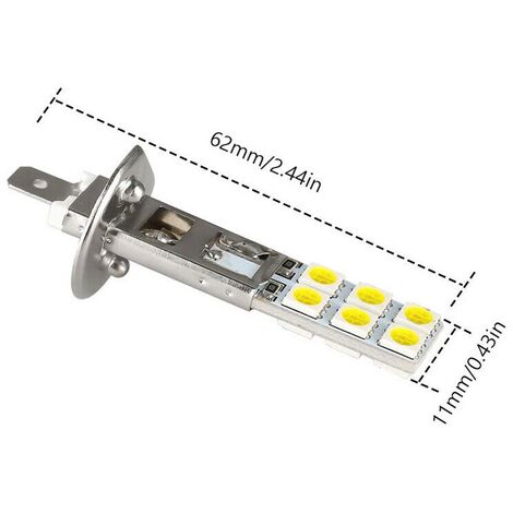 MaXtron Set di illuminazione interna per auto Rapid NH 3000 K, luce bianca calda, set completo
