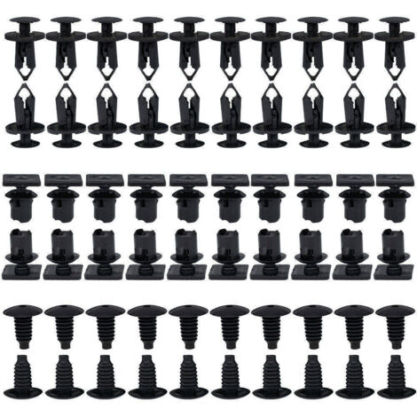 OTOTEC 100 clip di fissaggio per pannello di rivestimento interno auto, in plastica, per parafango, compatibile con T3 T4 T25 51411973500 823867299