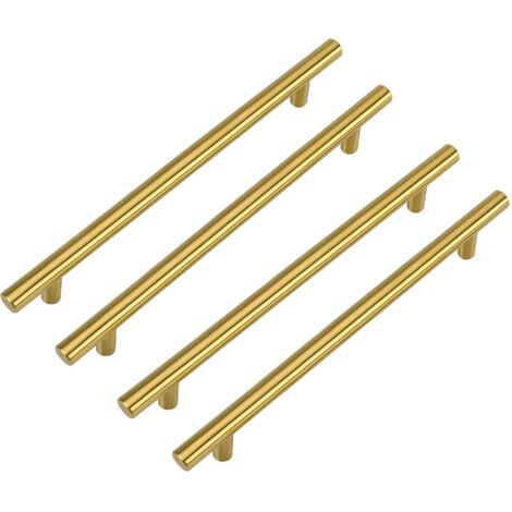 4 pezzi 160 mm Maniglia per mobili maniglia per mobile da cucina maniglia per mobile in oro maniglia per porta da cucina in ottone maniglia per cassetto maniglia per mobili