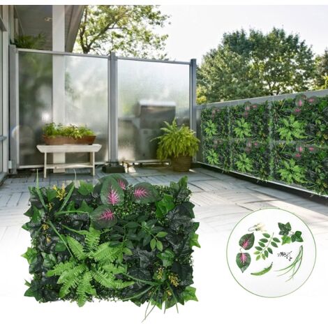 Decorazione murale naturale 60 cm – Eucalipto e piante rampicanti artificiali in seta – Foglie artificiali per soggiorno, camera da letto, cerimonia nuziale – Tendenza botanica