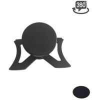 Supporto Auto Per Telefono 2 In 1 Con Targa Nascosta, Rotazione 360° E Base Antiscivolo Per Cruscotto