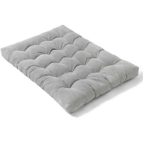 Matelas Futon - 160x200 cm Gris clair Bananair