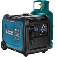 LPG/petrol inverter portable generator KS 5500iEG S Max 5500 W