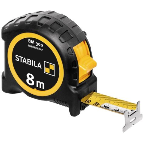 Stabila Flessometro BM 300, scala graduata millimetrica,8 m