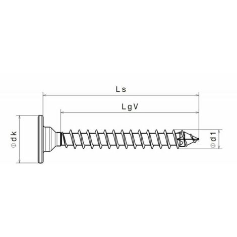 200 Viti Universali SPAX A9J 5.0x20mm - Testa Semicircolare, Zincate, Per Interni Ed Esterni - Foto 10