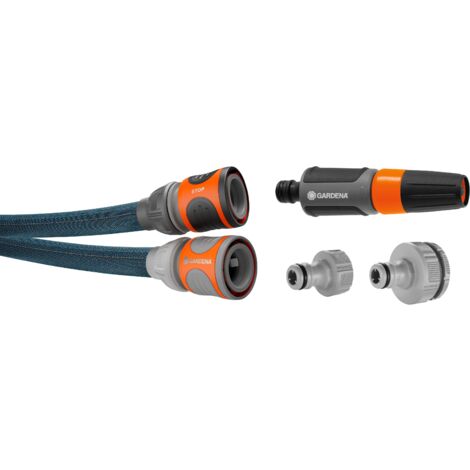 GARDENA Liano™ Xtreme 30m, 13mm (1/2") Tubo acqua giardino flessibile, leggero e resistente, con raccordi e lancia irrigazione (18477-20)