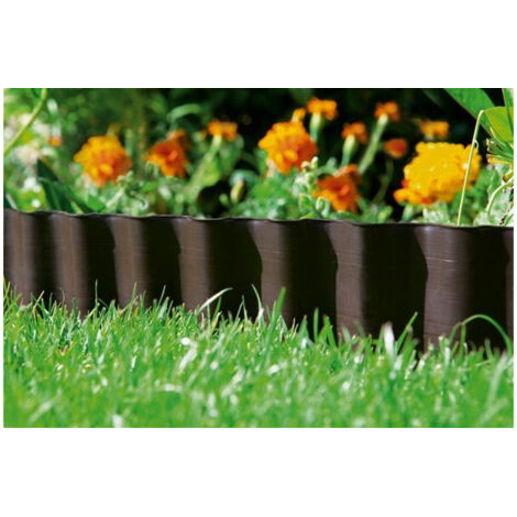 Jardilat – Bordo Da Giardino In Rotolo – 14x25m – Colore Grigio – Plastica Riciclata – Ecolat