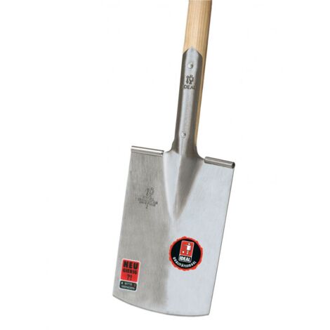 Vanga da giardiniere IDEALspade (con battistrada/manico a T in hickory)