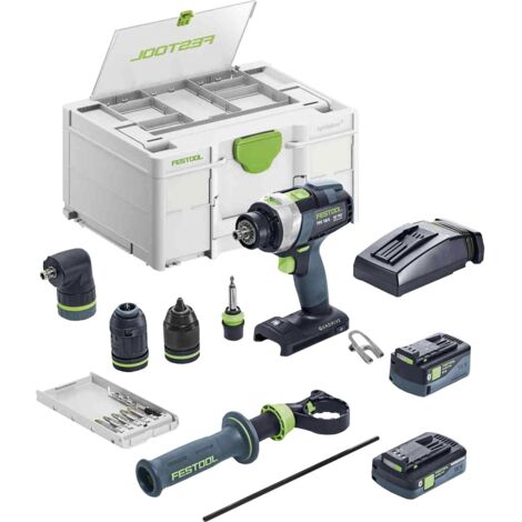 FESTOOL TPC 18/4 5.0/4.0 I-Set/XL trapano avvitatore a batteria - 577622 (1/5)