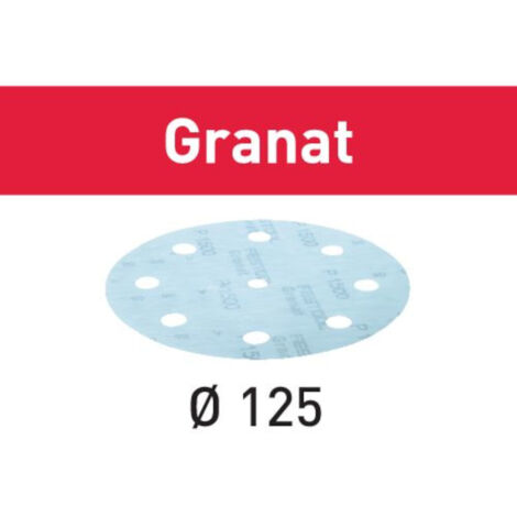 Festool Disco abrasivo STF D125/8 P800 GR/50 Granat - 497179