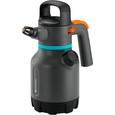 GARDENA Spruzzatore per piante, capacità. 1,25 lt, pompa a pressione, getto regolabile da fine a nebulizzato (11120-20)