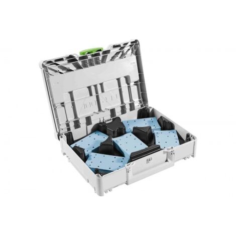 Festool Schuurmiddel Systainer³ SYS-STF 80X133 GR-set granaat, blauw