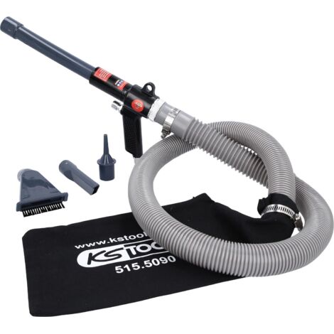 Pistola di aspirazione e soffiaggio ad aria compressa KS Tools, 145 mm - 515.5090