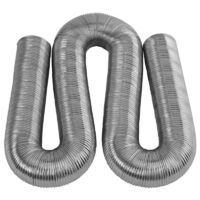 Upmann tubo flessibile in alluminio DN 100, 25 – 100 cm, 1 pezzi, 66349