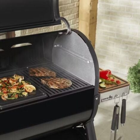 Grille de cuisson en fonte émaillée pour barbecue