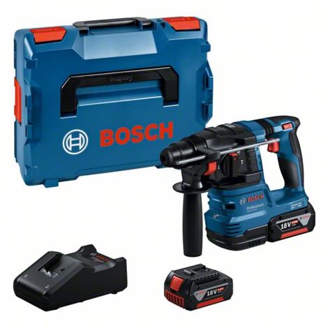 Bohrhammer BOSCH GBH 18V-22 (2 x 4,0 Ah + GAL18V-40 + L-Boxx 136)