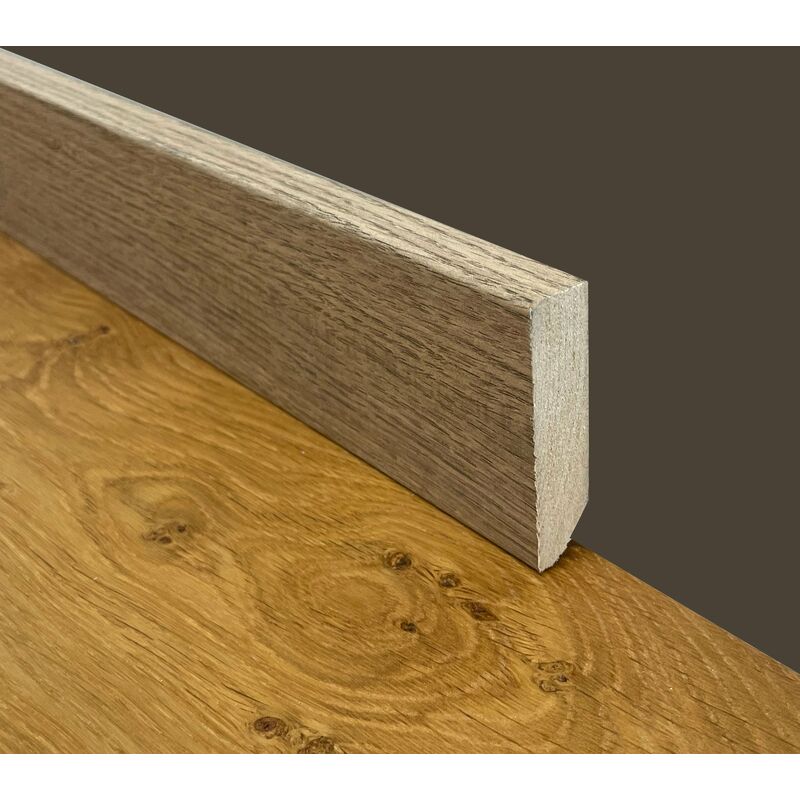 €1,29ml * MEGA STOCK AL METRO * BATTISCOPA Taglio Quadro in Fibra di legno  60x15