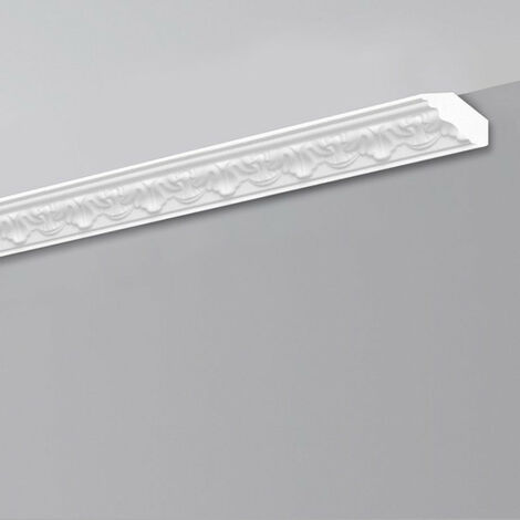 €0,99ml STOCK Pacco da 96ml o 110ml di cornice decorativa in polistirene compatto XPS 50X50x2000 LD11G-Pacchi da 110 ML (1/2)