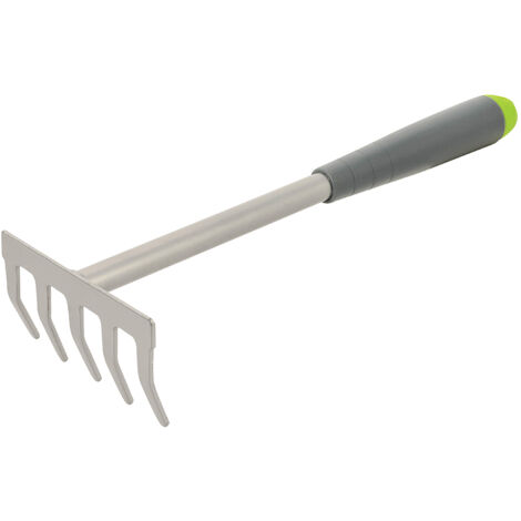 Rastrello 290 mm con testa in acciaio verniciato Silverline