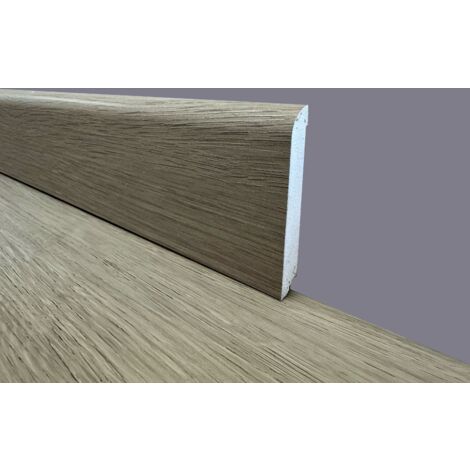 TAAC Battiscopa in polistrutturato coordinati linea SPC 70X10mm BC Marmo, legno, cemento (prezzo al metro)-SOLE
