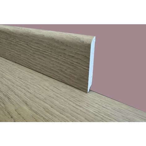 TAAC Battiscopa in polistrutturato coordinati linea SPC 70X10mm BC Marmo, legno, cemento (prezzo al metro)-SATURNO